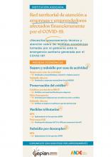 Gepian es una de las instituciones que forma parte de la Red de Apoyo a Empresas y Emprendedores C-19, creada por ANDE 
